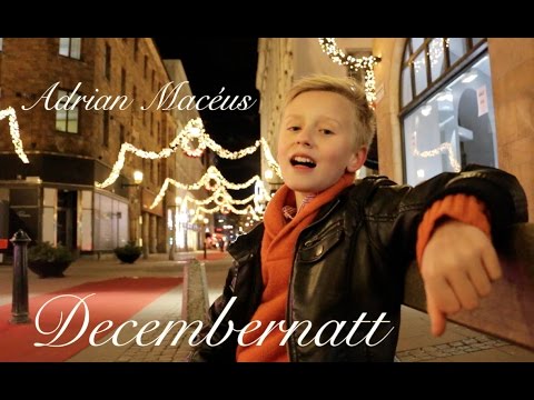 "Decembernatt" - cover by 11-year-old Adrian Macéus