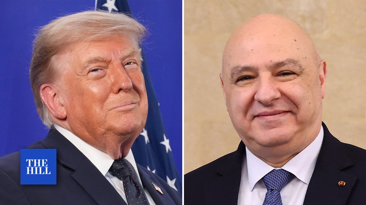 Video: Trump hosts Lebanese President Aoun in Oval Office amid Iran, Hezbollah talks