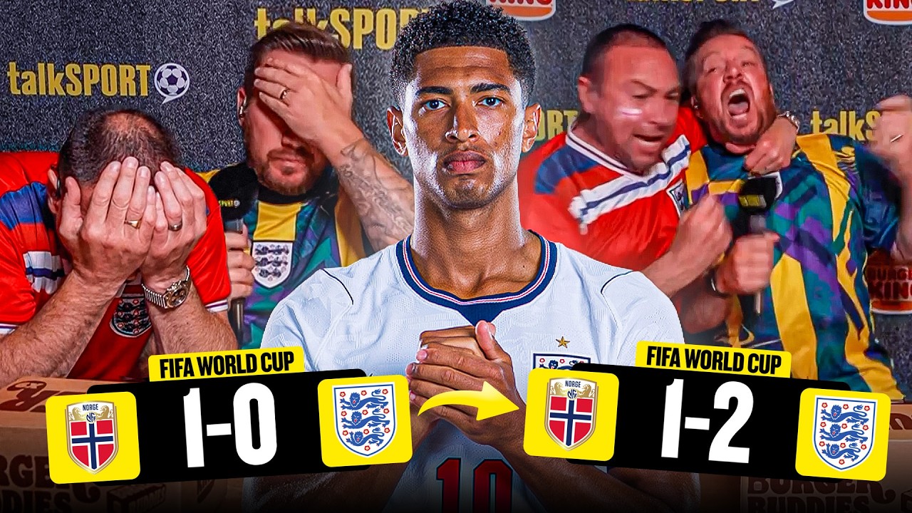 "KNIGHTHOOD for Bellingham!" | Cundy, O'Hara & Mills react to England's rollercoaster game vs Norway