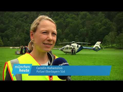 Absturz in den Alpen - Einsatzkräfte finden im Berchtesgadener Land Toten bei Wrack von Kleinflugze