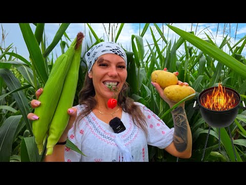 Mărioara la GRĂTAR🌽Povestea MĂRIOAREI ep 44 Fără mâncare ?🍖