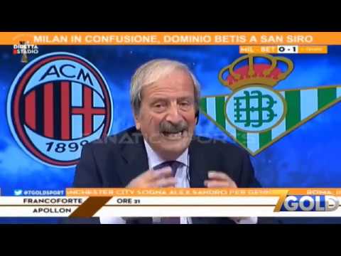 MILAN VS REAL BETIS 1-2 CRUDELI IN LACRIME highlights/all goals