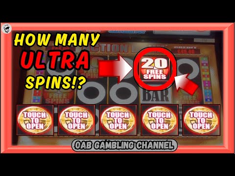 HOW MANY SPINS ON ACTION BANK? | ULTRA Premium Play Freespins On £500 FOBT Arcade Slot
