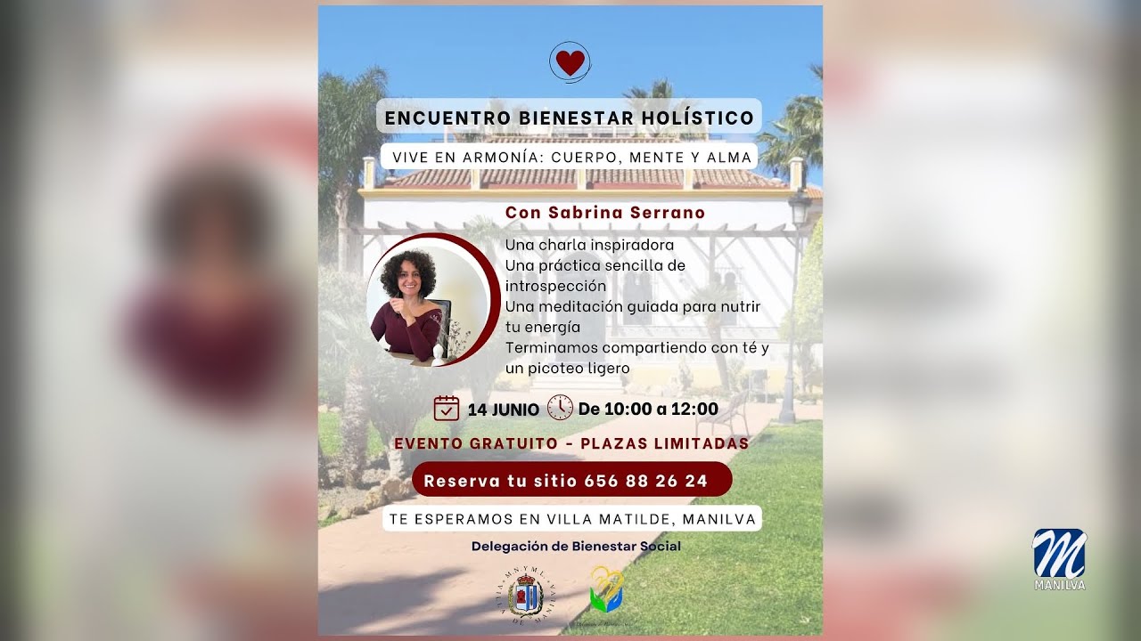 Encuentro de Bienestar Holístico el próximo 14 de junio