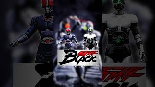 FÃ CRIA LUTA ENTRE KAMEN RIDER BLACK VS SHADOW MOON COM O SUPORTE DA I.A #tokusatsu #kamenrider