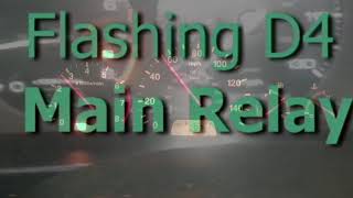 2002 Honda Accord V6: FLASHING D4 Main Relay