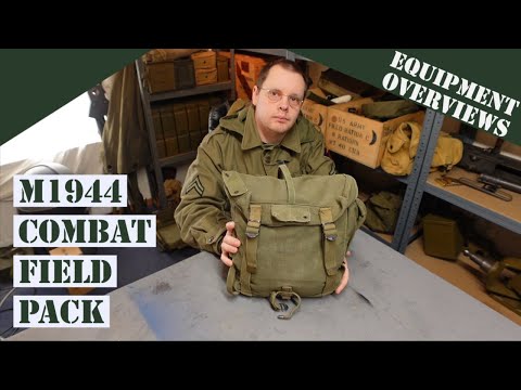 WW2 US M1944 combat field pack