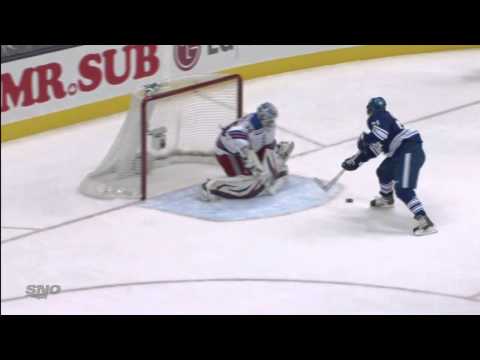 Kessel's 2nd Goal - Rangers 3 vs Leafs 4 - Apr 8th 2013 (HD)