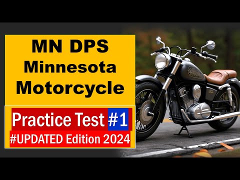 MN Motorcycle Permit Test 2024  FREE Motorcycle DMV Class M License Practice Test