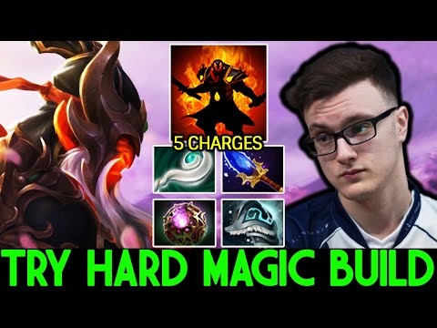 MIRACLE [Ember Spirit] Try Hard Full Magic Build Beautiful Plays 7.26 Dota 2