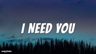 Marc Anthony - I Need You (Lyrics)