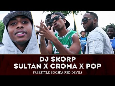 DJ Skorp invite Sultan, Croma et POP sur le freestyle Booska Red Devils