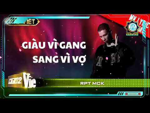 [ Rap Việt ] Karaoke Giàu Vì Bạn Sang Vì Vợ - Beat Không Lời - NVM GAMES