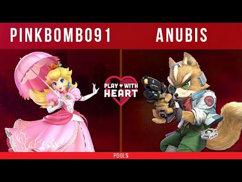 Play With Heart - PinkBombo91 (Peach) vs. Anubis (Fox) - Pools [INCOMPLETE VOD]