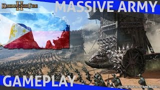 Kingdom Under Fire II Gameplay - Solo vs Massive Army + Boss