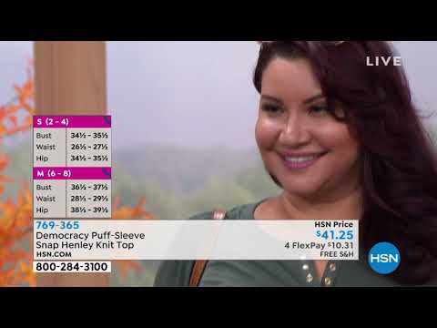 HSN | Democracy Fashions 10.06.2021 - 03 PM
