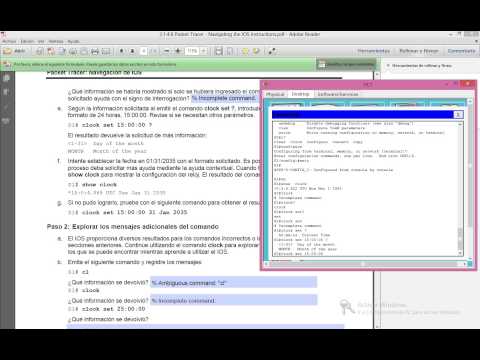2.1.4.8 Packet Tracer - Navigating the IOS