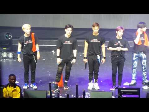 180617 Monsta X in London: Fallin' + Goodbye [The Connect World Tour]