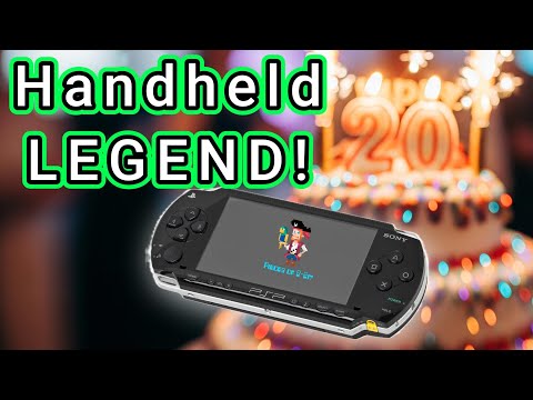A Month With... the PSP (PlayStation Portable). Maybe the best handheld EVER?  Full Retro and Review