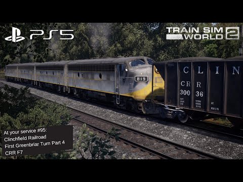 TSW 2 PS5 At Your Service #95: Clinchfield Railroad, First Greenbriar Turn Part 4