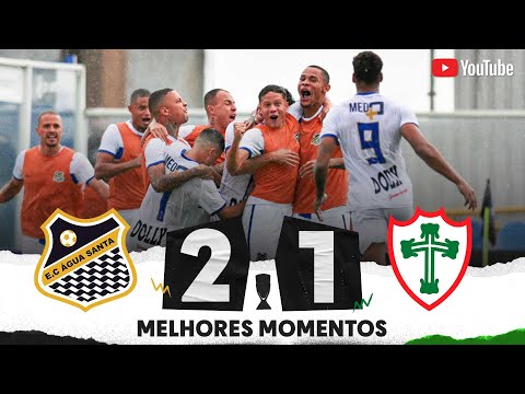 Gols e lances de Água Santa x Portuguesa