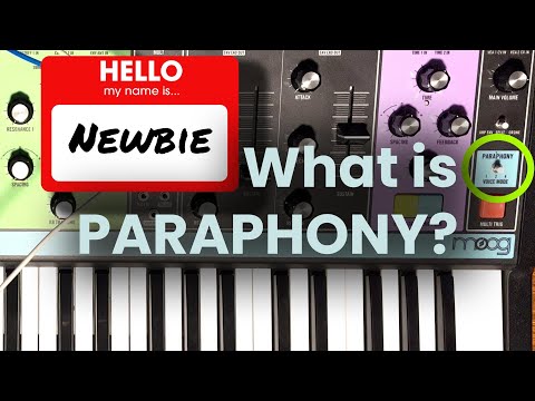 Paraphonic vs. Polyphonic Synths. Is the Moog Matriarch right for you?