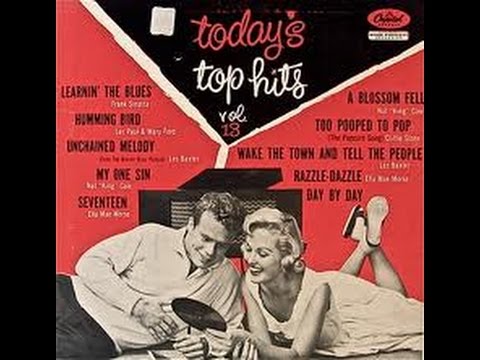 Today's Top Hits Vol 13 - To Pooped to pop Cliffie Stone (The Popcorn song ) /Capitol 1955