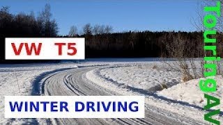 preview picture of video 'VW T5, Winter Road Driving in Scandinavia'