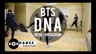 BTS  DNA  Dance Tutorial (Intro Breakdown)
