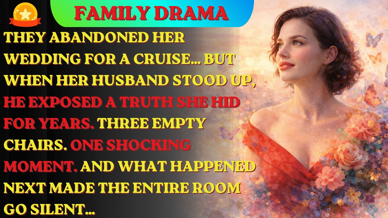 My Family Skipped My Wedding for My Sister's Cruise  Then My Husband Stood Up and Said…