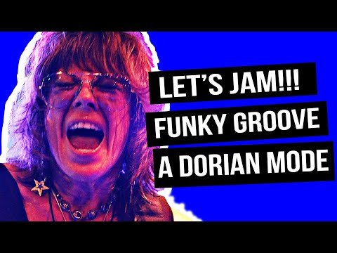 LET'S JAM!!! Funky Groove Backing Track (A Dorian Mode)