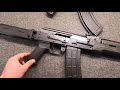 New Zastava PAP M90 PS 5 56 NATO Modernized AK Rifle Range Review Features Mag Compatability