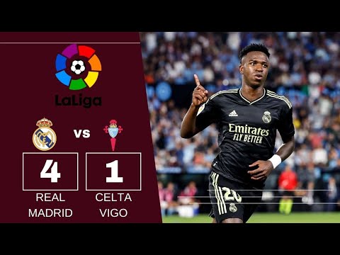 Vinicius jr. Goal against celta vigo