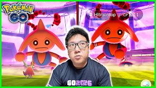 Soloing Dynamax Hitmontop in Pokemon GO