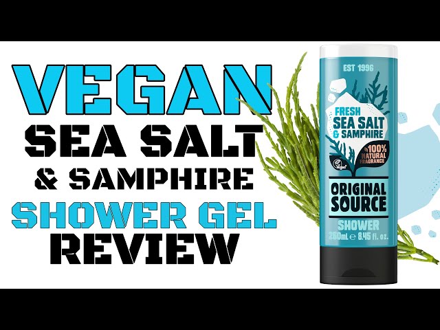 Vídeo relacionado con Original Source Gel de ducha vegano de sal marina y samphire 6x250 ml