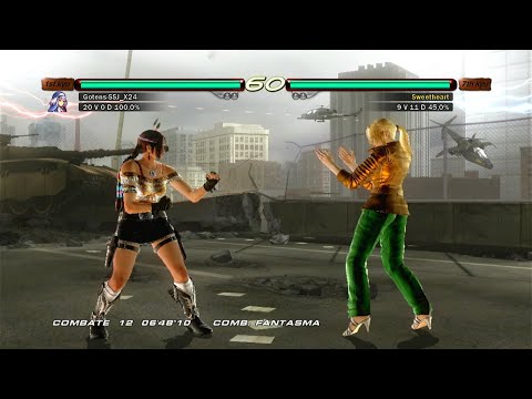 06 Julia Chan VS Nina Willians - Tekken 6 ( Uchiha x24 ) Gameplay PS3