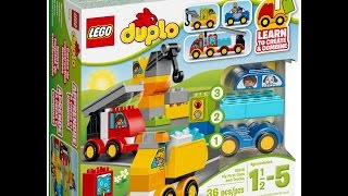 LEGO DUPLO Мои первые машинки (10886) - відео 2