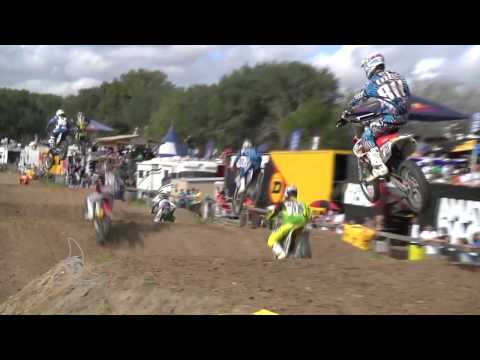 2011 Mini O's Cody Gragg Thomas Covington SX crash