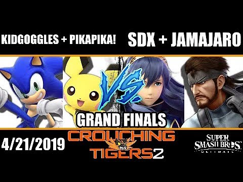 Crouching Tigers 2 - GRAND FINALS - KIDGoggles + PikaPika! Vs. SDX + jamajaro