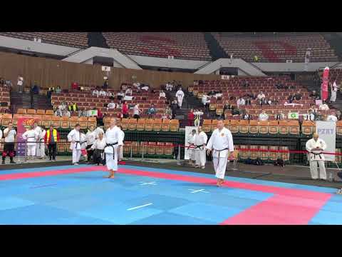 Dejan Nedev perform Godjushihodai at EC in Katowice Poland (05.10.2021)