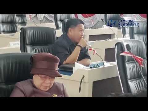 DPRD Lampung Utara Gelar Paripurna Penyampaian Nota Keuangan