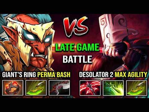 BATTLE of the 2 Hardest Carry in Meta | LVL 30 Juggernaut Vs Giant's Ring Troll Warlord DotA 2