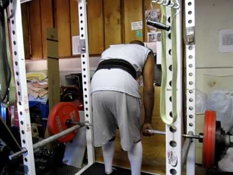 Mike Chambers' Rack Pull: 450 lbs.