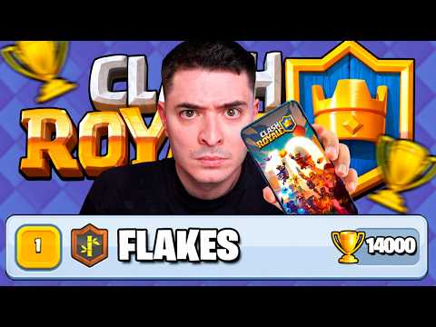Em busca dos 14000 troféus no Clash Royale!
