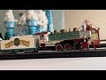 Circus Train On Winter Table