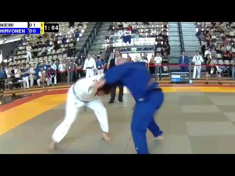Judon SM 2017: M+100: NIEMI - HIRVONEN