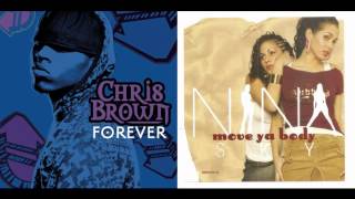 Chris Brown - Forever vs Nina Sky ft Jabba - Move Ya Body