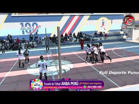 San Antonio Putina Vs Melgar Voley 2do set Juegos Deportivos Regionales Puno, Gobierno Regional Puno