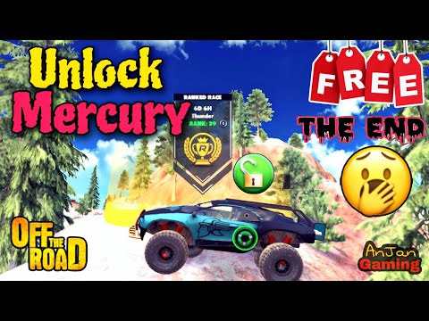 Off The Road Mercury car Unlock for free new RR 😍🤔😱 || Last !! Otr Ranked Race for Mercury 😍😱