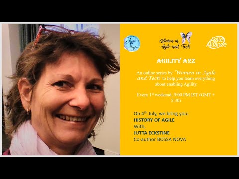 Agility A2Z: History of Agile with Jutta Eckstein